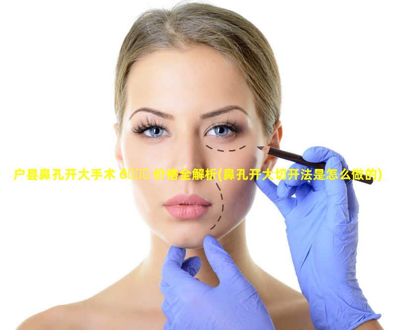 户县鼻孔开大手术 🍁 价格全解析(鼻孔开大切开法是怎么做的)